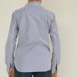 Play Blue Stripe Long Sleeve with Collar