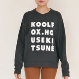 Maison Kitsune Black Round Neck Jacket