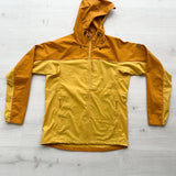 Fjallraven Yellow Silk Hoodie Jacket with Front Zip Up